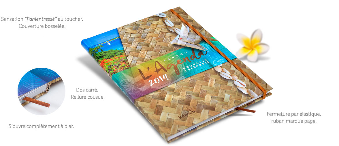 Agenda Kéanou Bureau 2019 Nouvelle-Calédonie