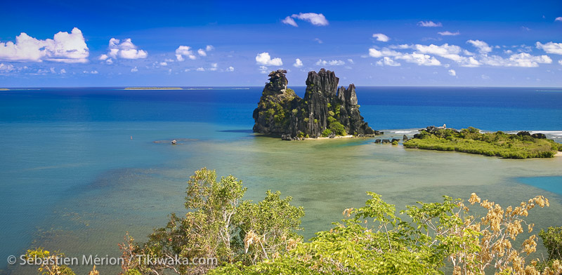 La Poule (Chicken shaped rock) in Hienghene, North province, New Caledonia