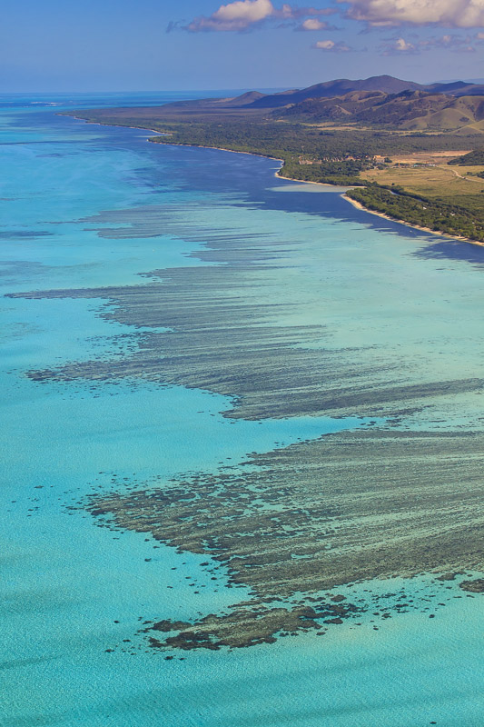 Poe lagoon in Bourail, New Caledonia